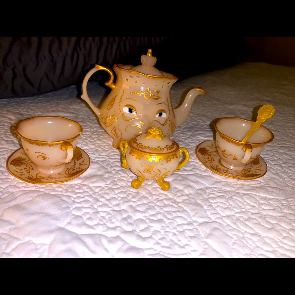 Tea set from beauty and the beast